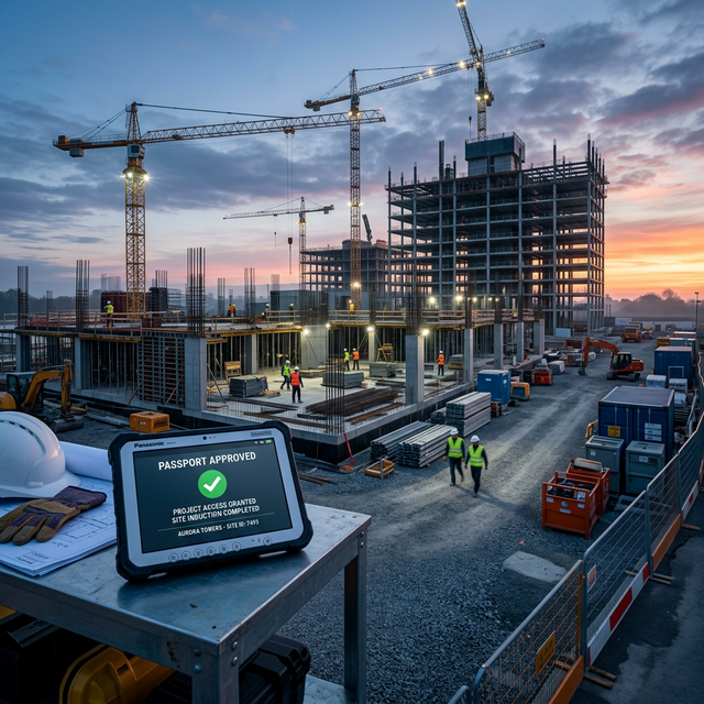 Why a skills passport reduces site delays